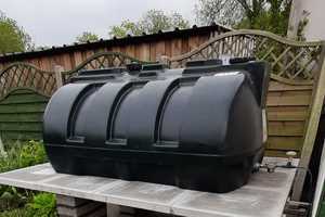 Perfect raised oil tank base construction in Somerset Perfect raised oil tank base construction in Somerset